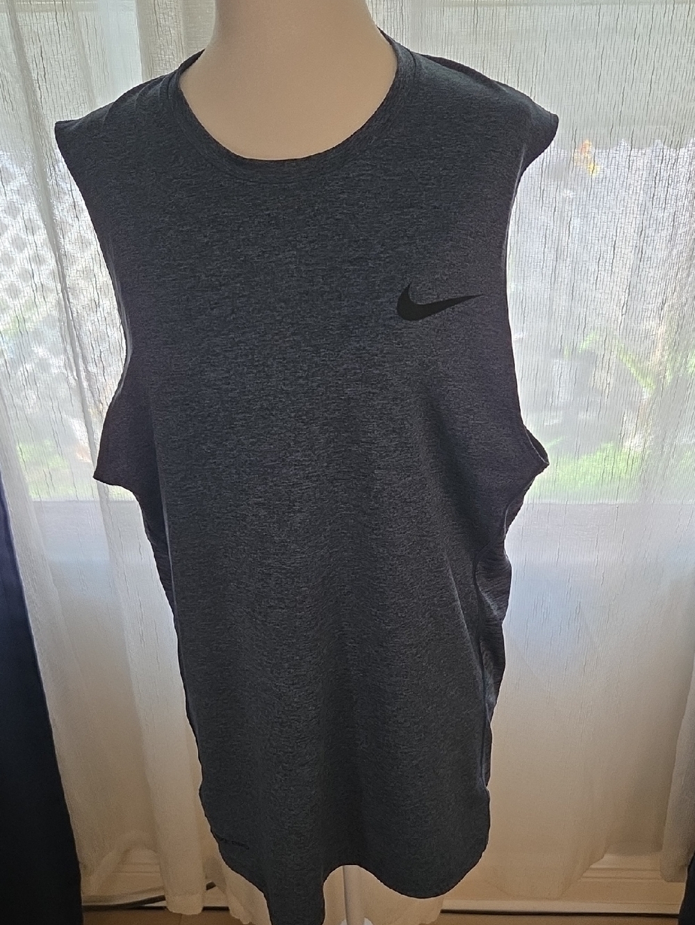 Nike Dark‎ Heather Gray Sleeveless Athletic Tank